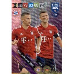 Kimmich / Müller Bayern München Club Country 347 FIFA 365 Adrenalyn XL
