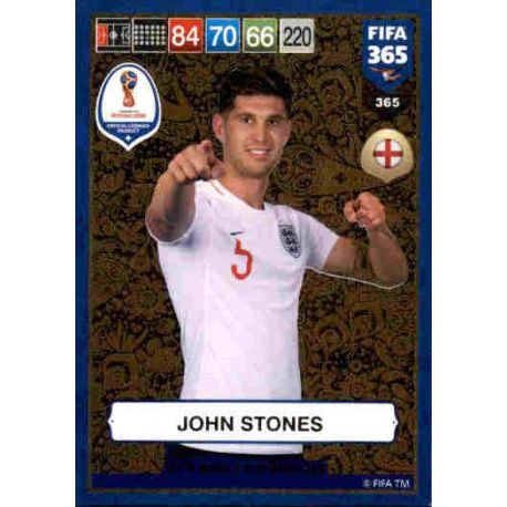 John Stones FIFA World Cup Heroes 365 FIFA 365 Adrenalyn XL