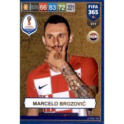 Marcelo Brozović FIFA World Cup Heroes 377 FIFA 365 Adrenalyn XL
