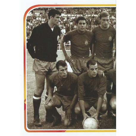 Eurocopa 1964 Alineación 1 - 1