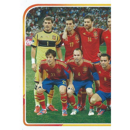 Eurocopa 2012 Alineación 1 - 5