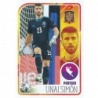 Sale Trading Cards Unai Simón Doble Foto Álbum Selección Española