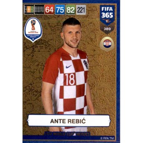 Ante Rebić FIFA World Cup Heroes 380 FIFA 365 Adrenalyn XL