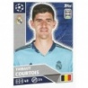 Sticker of Thibaut Courtois Uefa Champions League Official Sticker Collection 2020/21