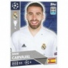 Sale Sticker of Dani Carvajal Topps Champions League 2020/21 Stickers