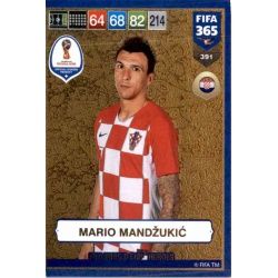 Mario Mandžukić FIFA World Cup Heroes 391 FIFA 365 Adrenalyn XL