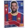 Buy Sticker Jordi Alba Champions League Sticker Album 20-21