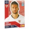 Sale Sticker of Sergi Gómez Topps Champions 2020 21