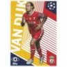 Sticker of Virgil van Dijk One to Watch Champions League Sticker Collection 20-21
