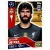 Buy Topps Sticker Alisson Becker Uefa Champions League Official Sticker Collection 2020/21
