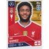 Sale Sticker of Joe Gomez Topps Champions 2020 21