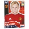 Sale Sticker of Donny van de Beek Topps Champions 2020 21