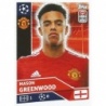 Venta Cromo de Mason Greenwood Topps Champions League 2020/21