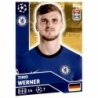Sale Sticker of Timo Werner Topps Champions 2020 21