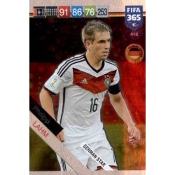 Philipp Lahm German Stars 412 FIFA 365 Adrenalyn XL