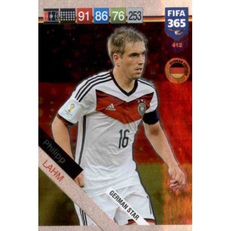 Panini FIFA 365 2019 Adrenalyn XL German Edition 412 Philipp Lahm No