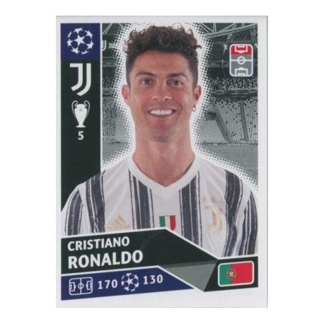 Topps Champions League 2020/21 Cristiano Ronaldo Juventus Sticker JUV 2 