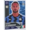 Buy Sticker Danilo D'Ambrosio Topps Champions League 2020/21 Stickers