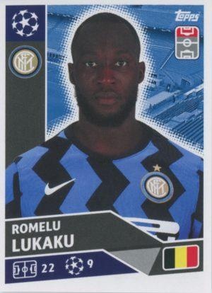 Topps Champions League Sticker CL 20/21 INT 17 Romelu Lukaku 