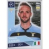 Sticker of Manuel Lazzari Topps Champions 2020 21