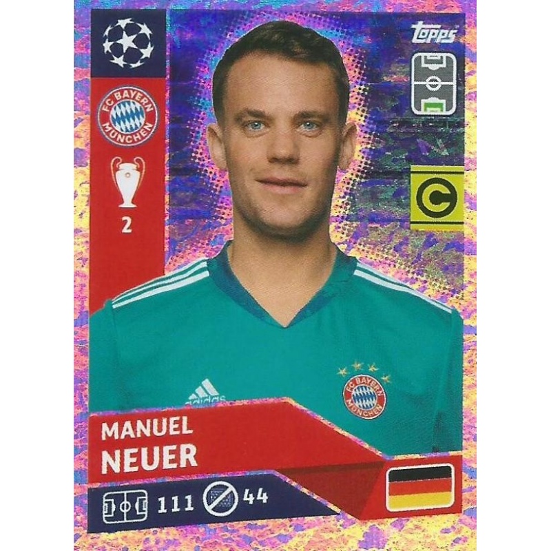 Panini FC Bayern München 2019/20 Sticker 17 Manuel Neuer 