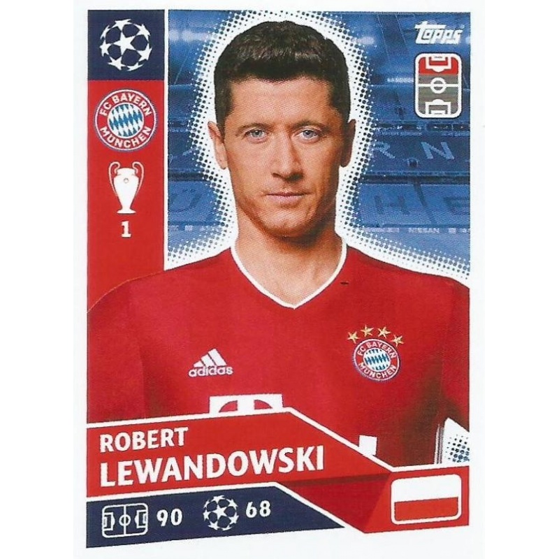 Topps Best of the Best Champions League 20/21 Nr 88 Lewandowski Goalscorers