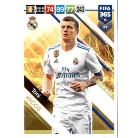 Toni Kroos Real Madrid 77 FIFA 365 Adrenalyn XL