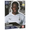 Sticker of Denis Zakaria Topps Champions 2020 21