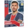 Sale Sticker of Leandro Paredes Topps Champions 2020 21