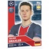 Sticker of Julian Draxler Uefa Champions League Official Sticker Collection 2020/21