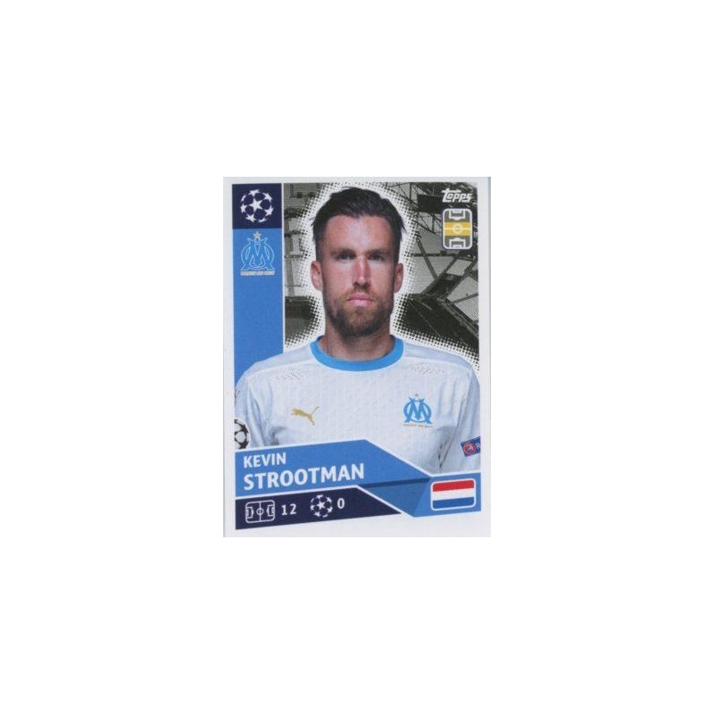 Kevin Strootman Topps Champions League 2020/21 Sticker OLM14 