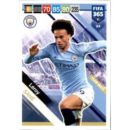 Leroy Sané Manchester City 24 FIFA 365 Adrenalyn XL