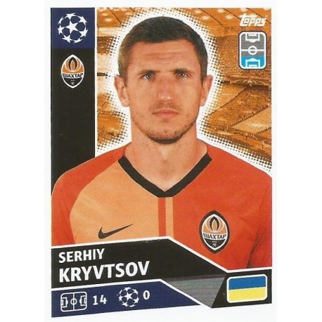 Serhiy Kryvtsov FC Shakhtar Donetsk SHK 4