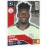 Sale Sticker of André Onana Topps Champions 2020 21