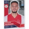 Sticker of Noussair Mazraoui Champions League Sticker Album 20-21