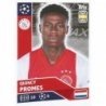 Sale Sticker of Quincy Promes Uefa Champions League Official Sticker Collection 2020/21