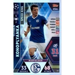 Yevhen Konoplyanka - Speed King FC Schalke 04 103 Match Attax Champions 2018-19