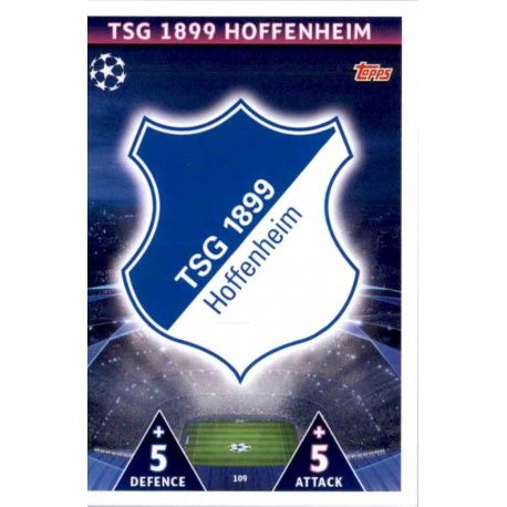 Escudo Hoffenheim 109 Match Attax Champions 2018-19