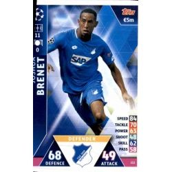 Joshua Brenet Hoffenheim 111 Match Attax Champions 2018-19