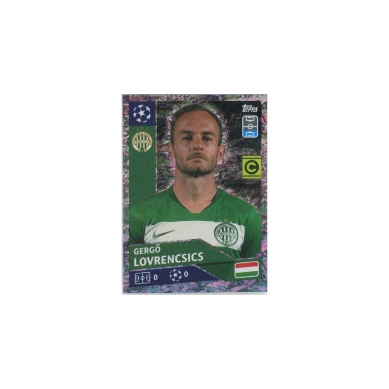 Topps Champions League 2020/21 Sticker POF88 Gergo Lovrencsics 