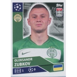Oleksandr Zubkov Ferencvárosi TC POF 93