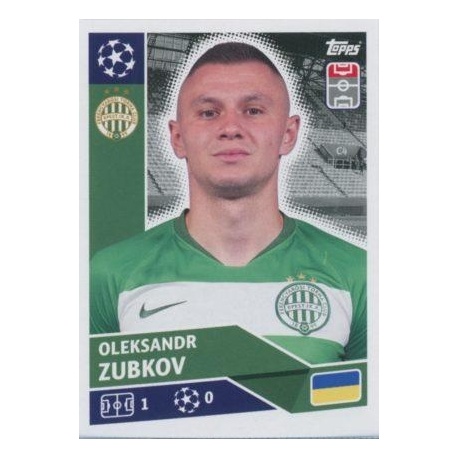 Oleksandr Zubkov Ferencvárosi TC POF 93