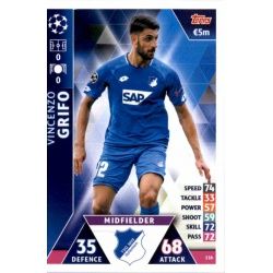 Vincenzo Grifo Hoffenheim 116 Match Attax Champions 2018-19