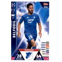 Ishak Belfodil Hoffenheim 123 Match Attax Champions 2018-19