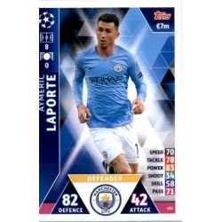 Aymeric Laporte Manchester City 152 Match Attax Champions 2018-19