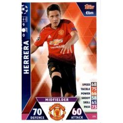 Anofr Herrera Manchester United 172 Match Attax Champions 2018-19