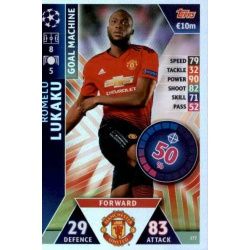 Romelu Lukaku - Goal Machine Manchester United 177 Match Attax Champions 2018-19