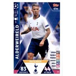 Toby Alderweireld Tottenham Hotspur 185 Match Attax Champions 2018-19