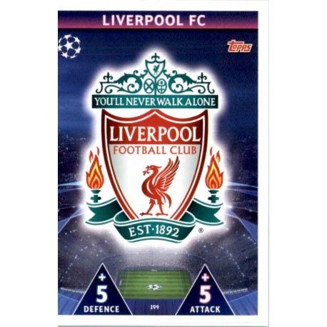 Emblem Liverpool 199 Match Attax Champions 2018-19