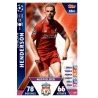 Jordan Henderson Liverpool 208 Match Attax Champions 2018-19
